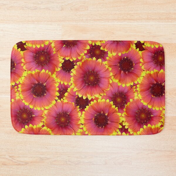 Item preview, Gaillardia Seamless Pattern designed and sold by GobaFineArts.