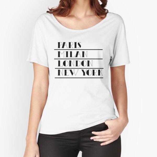 Paris New York T-Shirts for Sale | Redbubble