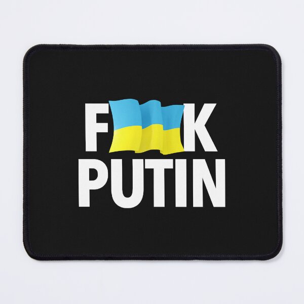 Item preview, F Poutine (censuré en agitant le drapeau ukrainien) designed and sold by AshleyConnelly.