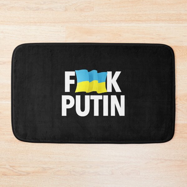 Item preview, F Poutine (censuré en agitant le drapeau ukrainien) designed and sold by AshleyConnelly.