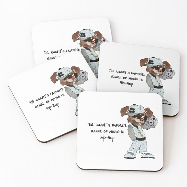 Item preview, The Rabbit’s Favorite Genre of Music is Hip-Hop designed and sold by Katie Matican.