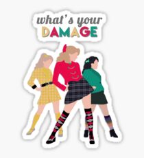 What's Your Damage? - Heathers the Musical Sticker