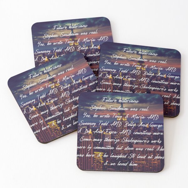 Item preview, El tuit de Lin Sondheim designed and sold by broadwaygirl142.