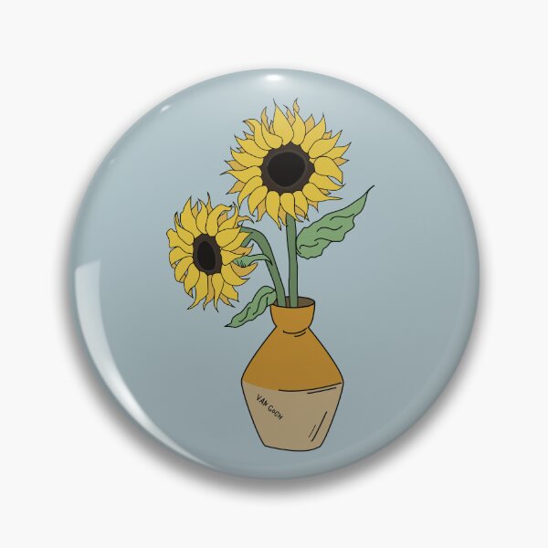 Item preview, Vincent's Sunflower, Van Gogh Style designed and sold by La Galerie de MagKlaus.