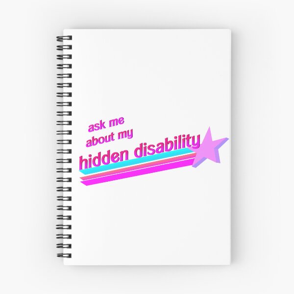 Item preview, ask me about my hidden disability ♥ designed and sold by icecreamfreeze.