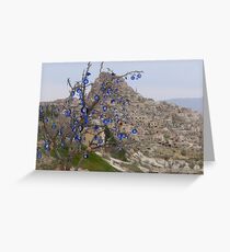 Evil Eye Tree Greeting Card