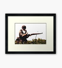 Soldier from WW2 Framed Print