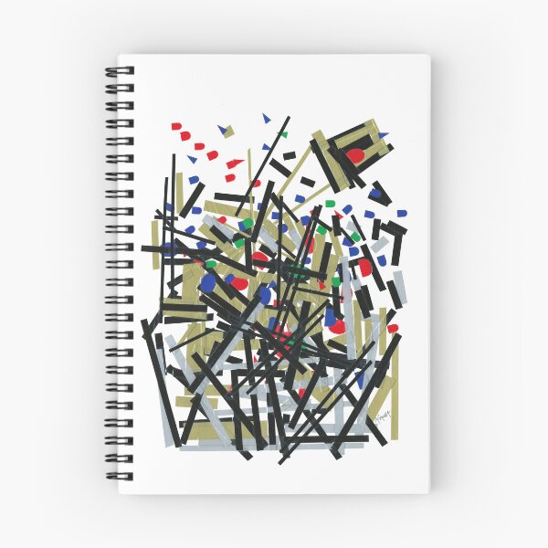 Item preview, Abstract in Tape & Letterforms 1 designed and sold by GobaFineArts.