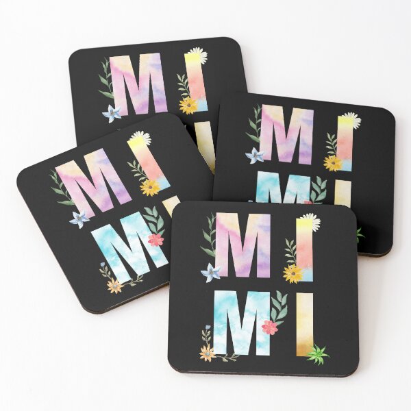 Artikelvorschau, Aquarell Mimi Bunte Pflanzen Blumen Pastell Blumengeschenk für Mimi entworfen und verkauft von FazCreations.
