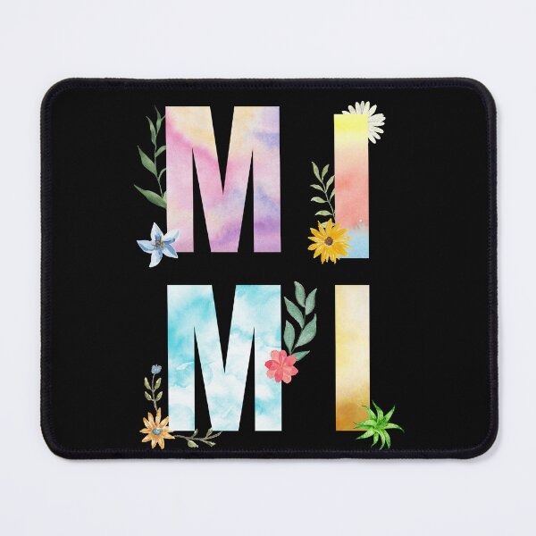 Item preview, Watercolor Mimi Colorful Plants Flowers Pastel Floral Gift for Mimi designed and sold by FazCreations.