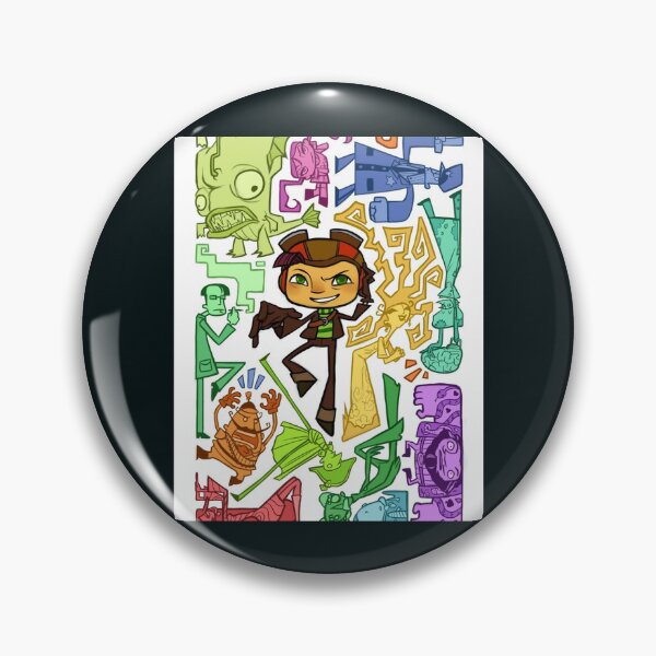 Item preview, Psychonauts Graphic  designed and sold by stephenskerri.