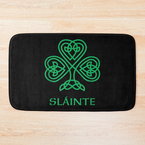 Item preview, Slainte Celtic Knot Irish Shamrock Green Shamrock designed and sold by tabyxoryje313.