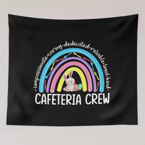 Item preview, Cafeteria Crew Lunch Lady Rainbow Women Easter Day designed and sold by ericrichard059.