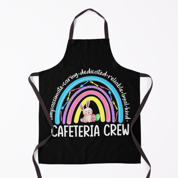 Artikelvorschau, Cafeteria Crew Lunch Lady Rainbow Women Ostertag entworfen und verkauft von ericrichard059.