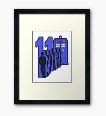 11 Steps forward Framed Print
