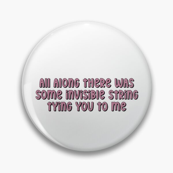 Item preview, invisible string lyrics— taylor swift “folklore” designed and sold by annagcrow.