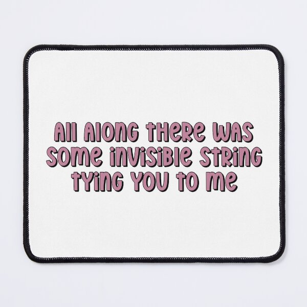 Item preview, invisible string lyrics— taylor swift “folklore” designed and sold by annagcrow.