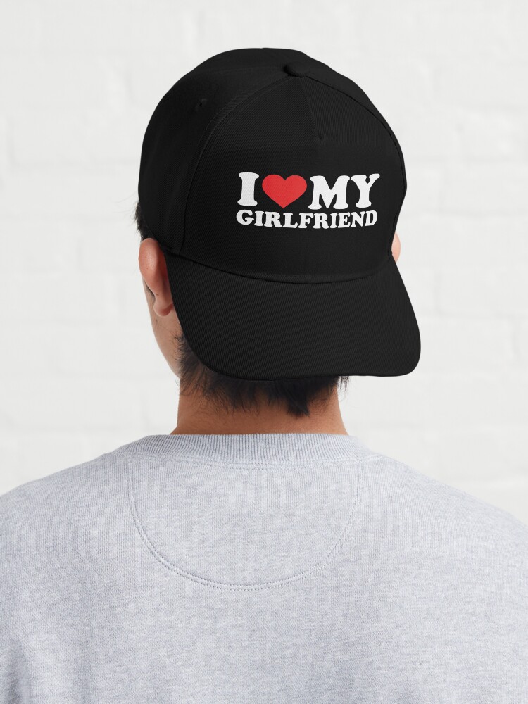 I Love My Girlfriend Cap for Sale by cercleshop