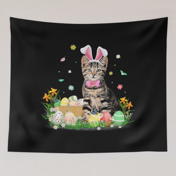 Item preview, Cat Easter Day Bunny Eggs Costume designed and sold by ericrichard059.