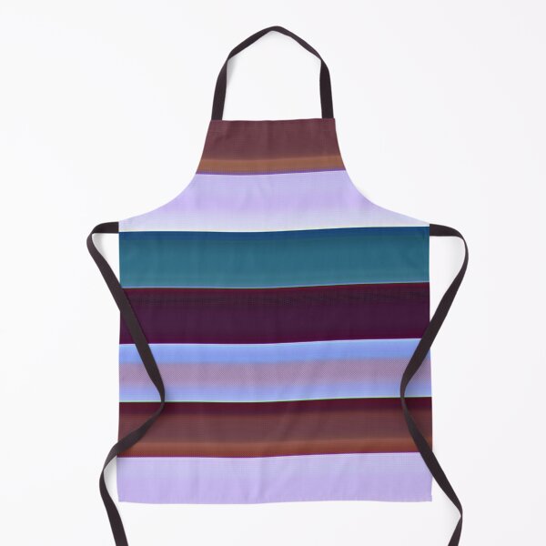 Item preview, Retro Stripes in Rust, turquoise, lavender, blue designed and sold by Mary Egan.