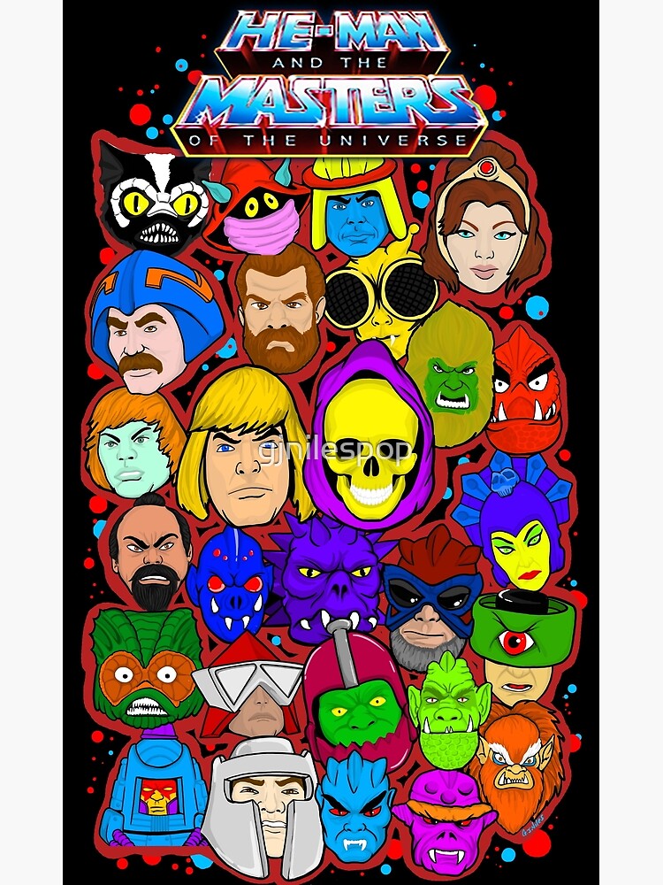 Heman character collage Heman character collage