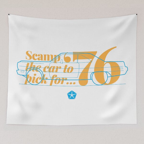 Item preview, 76 Scamp (Valiant) - The Car to Pick designed and sold by Justin Ellis.