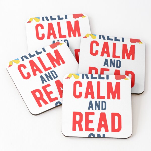 Item preview,  Keep Calm And Read On | Funny Keep Calm Quotes | Humor Reading Sayings  designed and sold by chetan786.
