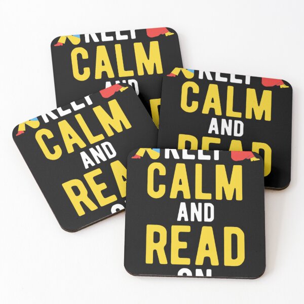 Item preview, Keep Calm And Read On | Funny Keep Calm Quotes | Humor Reading Sayings  designed and sold by chetan786.