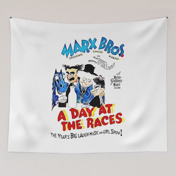 Item preview, A day at the races poster man art designed and sold by MimiJessica4.