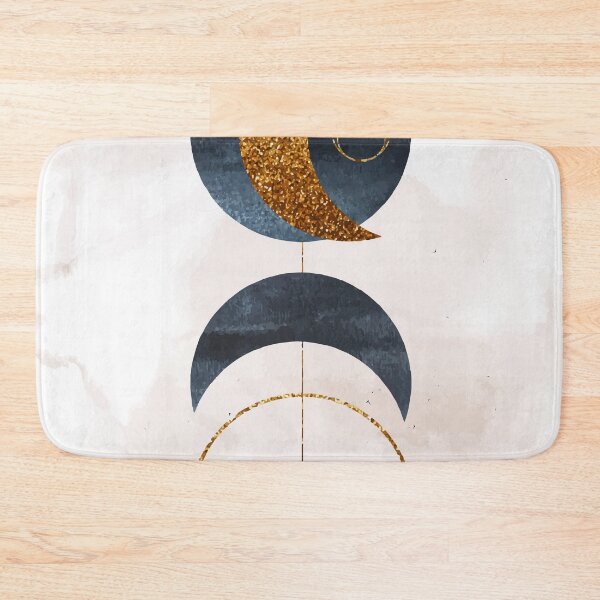 Item preview, Water color crescent abstract art designed and sold by ZafranOnline.