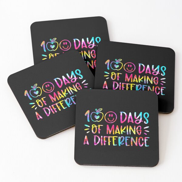 Item preview, 100 Days Of Making A Difference 100th Day Of School Teacher  designed and sold by aprilsav.