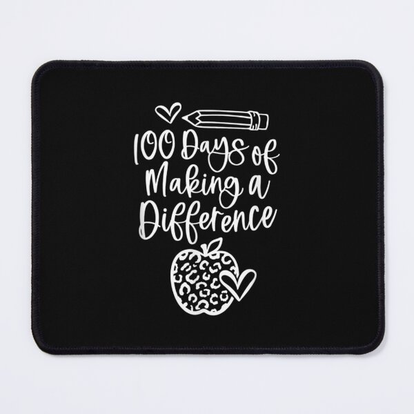Item preview, 100 Days Of Making A Difference Leopard Teacher Student  designed and sold by aprilsav.