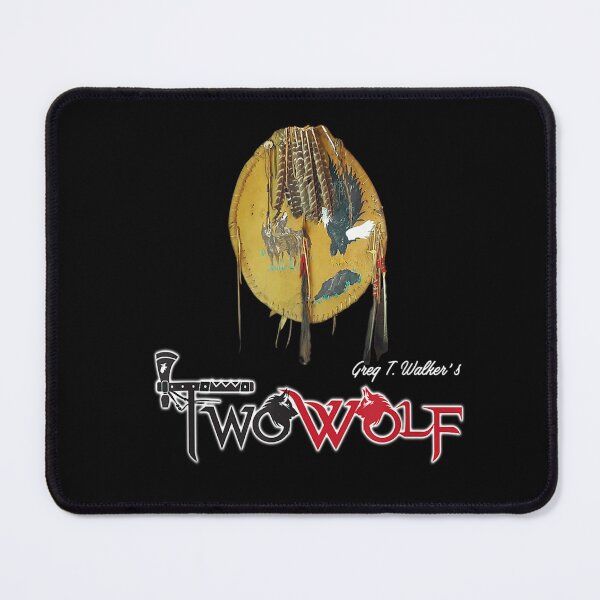 Item preview, Two Wolf Shield American Rock Band T-Shirt designed and sold by BettnerVarner.
