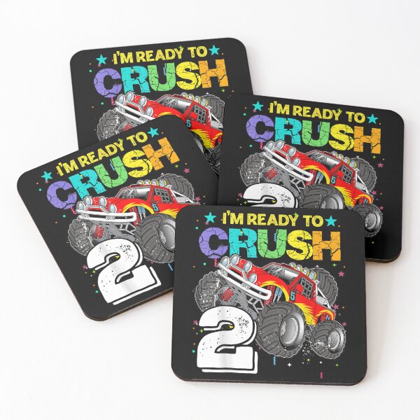 Item preview, Kids I'm Ready To Crush 2 Monster Truck 2nd Birthday Boys  designed and sold by aprilsav.