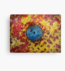 Life Is Grate Metal Print