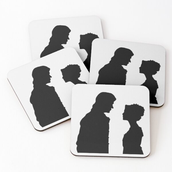 Item preview, Elizabeth and Darcy Silhouette designed and sold by Rachel Grace.