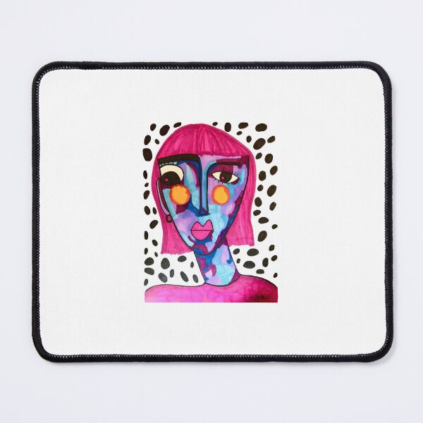 Item preview, funky artwork portrait— abstract designed and sold by annagcrow.