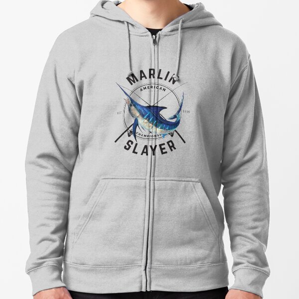 Marlin Slayer Zipped Hoodie