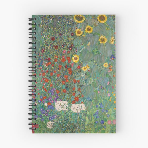Item preview, Farm Garden with Sunflowers Gustav Klimt designed and sold by starrylite.