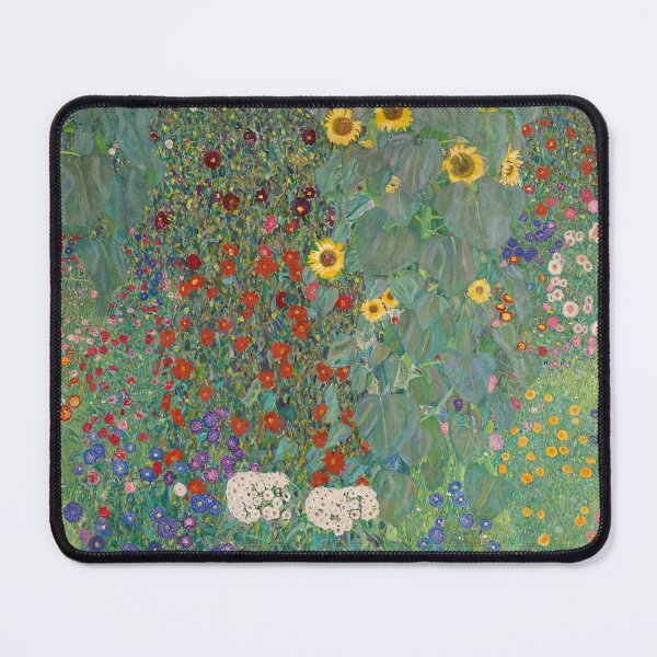 Item preview, Farm Garden with Sunflowers Gustav Klimt designed and sold by starrylite.