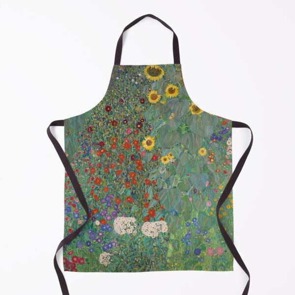 Item preview, Farm Garden with Sunflowers Gustav Klimt designed and sold by starrylite.
