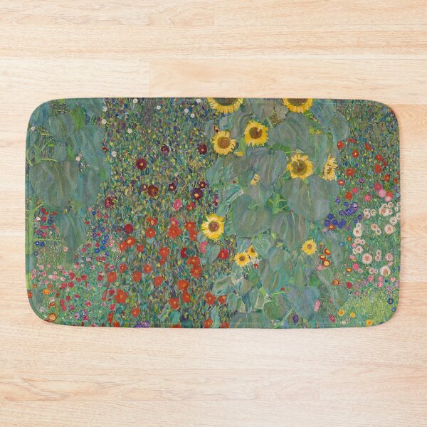Item preview, Farm Garden with Sunflowers Gustav Klimt designed and sold by starrylite.