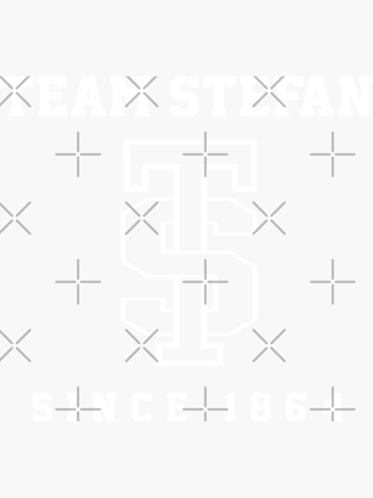 "Logo black and white poster" Sticker by LeonLinda3 Redbubble