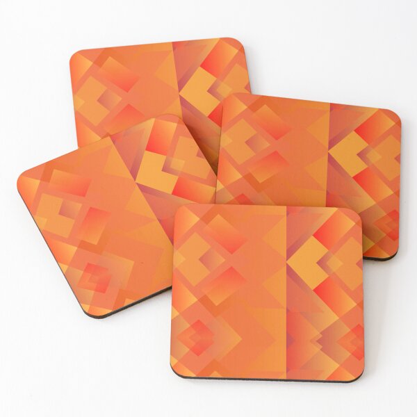 Item preview, Orange Geometric Pattern designed and sold by ShoaffBallanger.