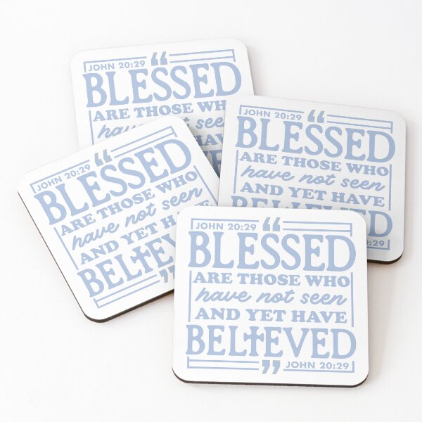 Item preview, Christian John 20:29 Bible Verse designed and sold by garmentoffaith.