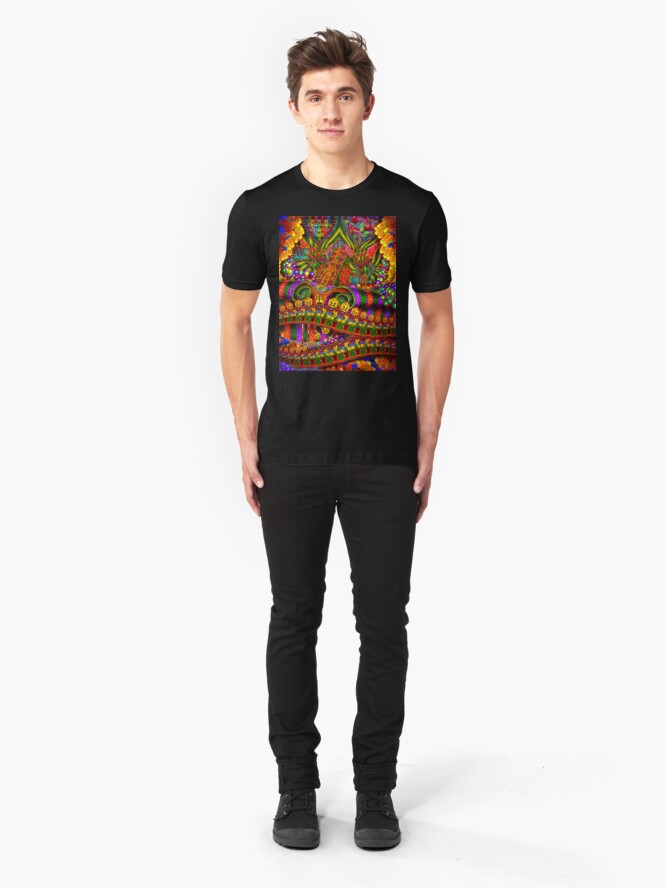 Alternate view of The Seer's Portal Slim Fit T-Shirt