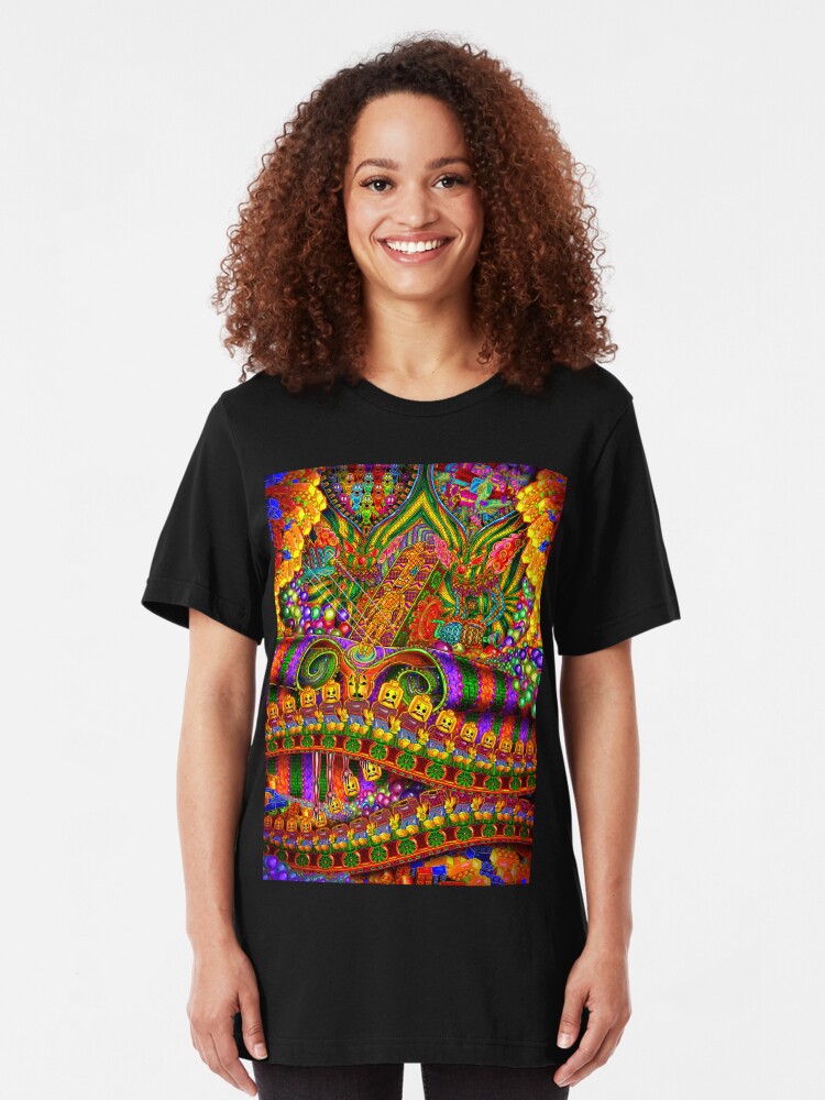 Alternate view of The Seer's Portal Slim Fit T-Shirt