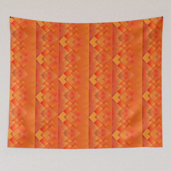 Item preview, Orange Geometric Pattern designed and sold by ShoaffBallanger.