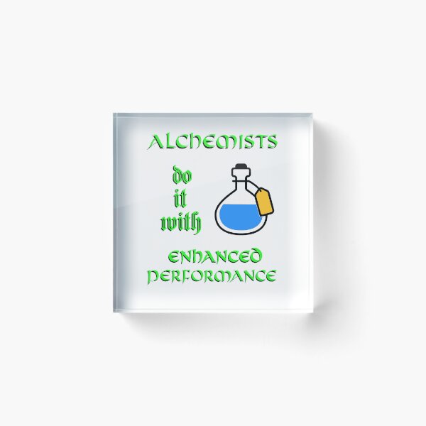Item preview, TTRPG: los alquimistas lo hacen con un rendimiento mejorado designed and sold by JoshSmosh.