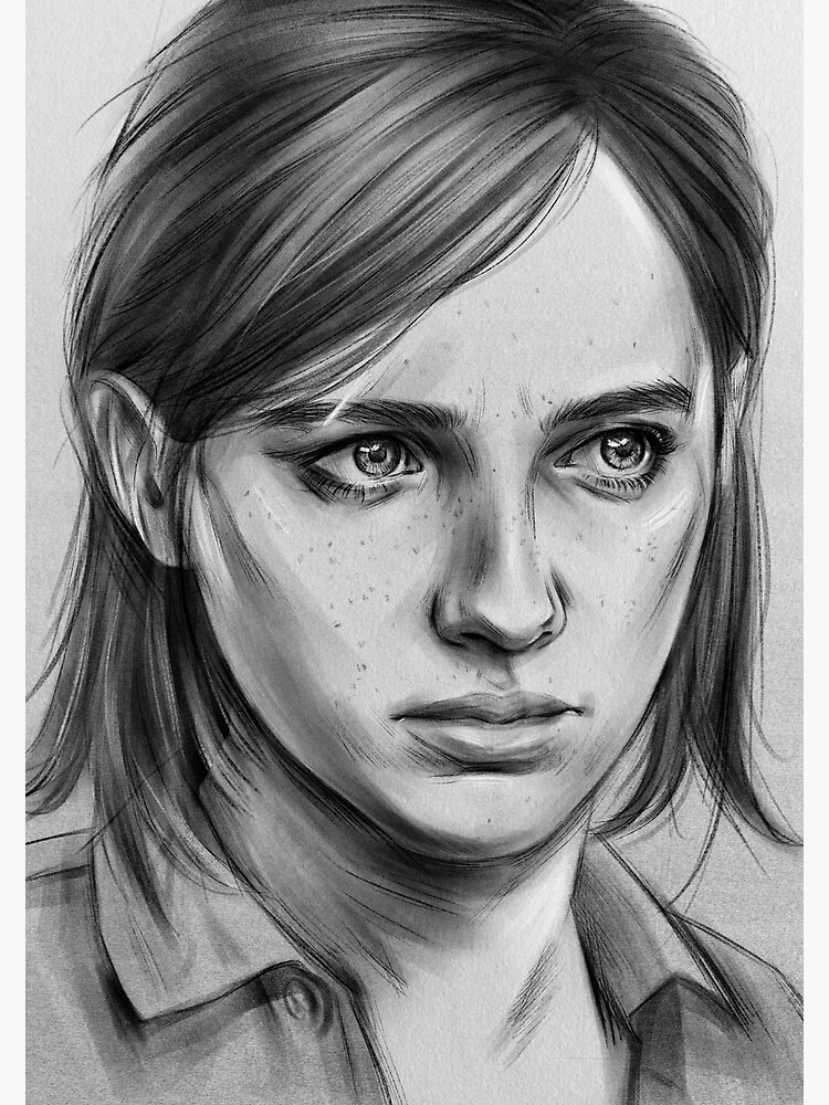 Ellie Williams The last of us 2, an art print by Kyou Art - INPRNT